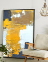 Orange Abstract Art Oversized Abstract Wall Art Large Painting Canvas
