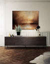 Impressionist Seascape Paintings Large Beach Canvas Wall Art Modern Beach Art