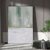 Abstract Green Canvas Painting Large Original Acrylic Abstract Canvas Art Modern Abstract Painting 