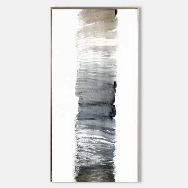 Large Vertical Contemporary Art Minimalist Canvas Art Large Original Abstract Painting On Canvas