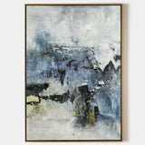 Large Vertical Abstract Painting Contemporary Abstract Art Abstract Wall Art For Living Room