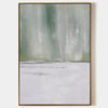 Abstract Green Canvas Painting Large Original Acrylic Abstract Canvas Art Modern Abstract Painting 