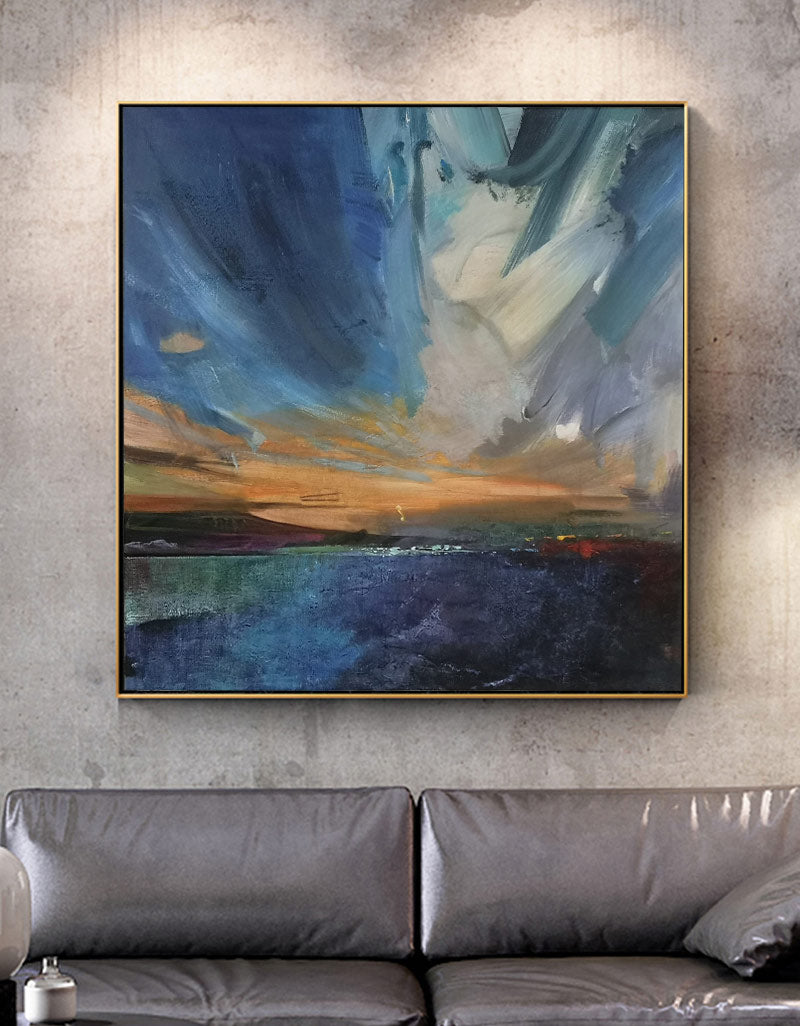 Coastal Oil Painting #ABSS11