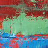 Red Abstract Canvas Wall Art 40 x 40 Canvas Painting For Living Room