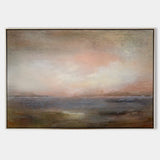 Abstract Landscape Painting, Scenery Wall Art, Large Abstract Landscape Painting On Canvas