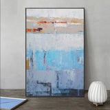 Large Sky And Sea Painting Textured Beach Painting Original Large Seascpae Canvas Painting Coastal Painting Wall Painting For Living Room