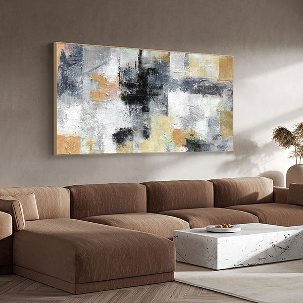 Luxury Textured Abstract Painting Big Canvas Wall Art Large Wall Decor