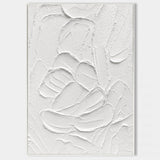white Textured canvas art white 3D Textured art white textured wall art white abstract art painting white abstract painting white abstract wall art