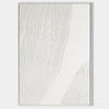 White Minimalist Painting White 3D Textured Painting Large White Abstract Painting Modern abstract painting Living Room Minimalist Art