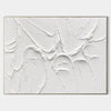 White Minimalist Canvas Art Minimalist Painting White Modern Canvas Art Large Artwork