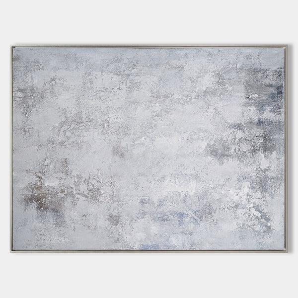 Modern White Minimalist Art Artwork For Large Walls Gray And White Wall Art