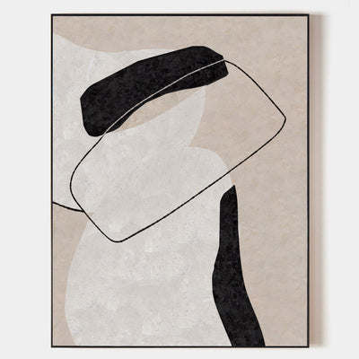 Minimal Acrylic Painting Paintings For Office Large Abstract Painting For Sale