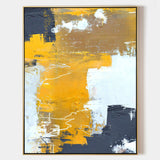 Orange Abstract Art Oversized Abstract Wall Art Large Painting Canvas