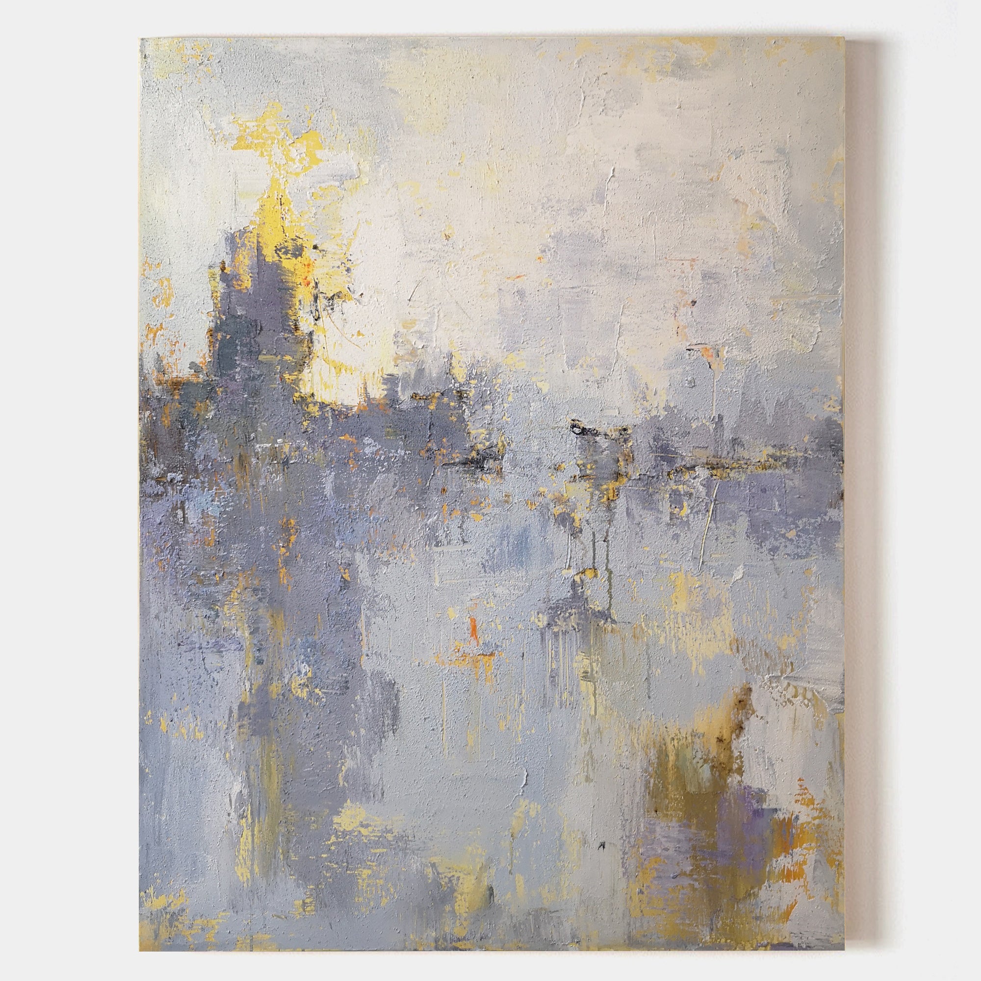 36 x 48 Abstract Seascape Art Coastal Wall Art Canvas Modern Beach art