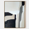 Minimalist Art Neutral Abstract Artwork Rich Textured Acrylic Painting Minimalist Painting