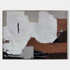 Brown Grey Vintage Wall Art Abstract Canvas Abstract Wall Art Abstract Acrylic Painting For Sale
