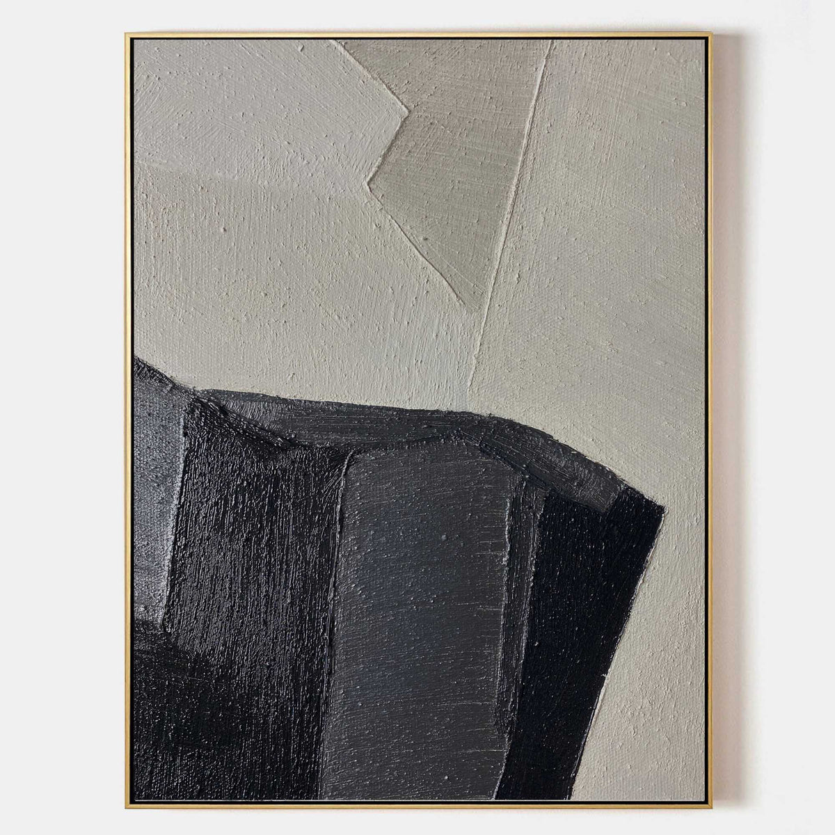 Large Black And Brown Artwork Oversized Geometric Patterns For Wall Painting Wall Art  Large Wall Art