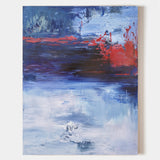 Abstract Ocean Painting Acrylic Seascape Paintings Blue Ocean Painting