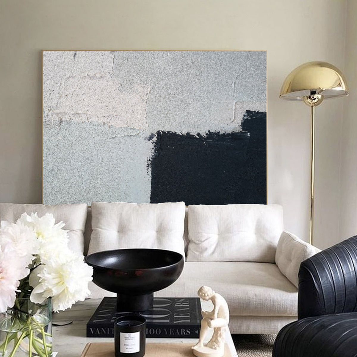 Minimalist Abstract Wall Painting Large Modern Minimalist Wall Art Big Paintings For Living Room