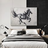 [PRODURunning Horses Canvas Wall Art Large Wild Horse Canvas Art Black Horse PaintingCT_TITLE]-[SHOP_NAME]
