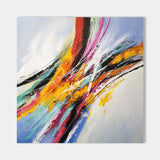 Colorful Abstract Wall Art Modern Canvas Painting For Office 40 x 40