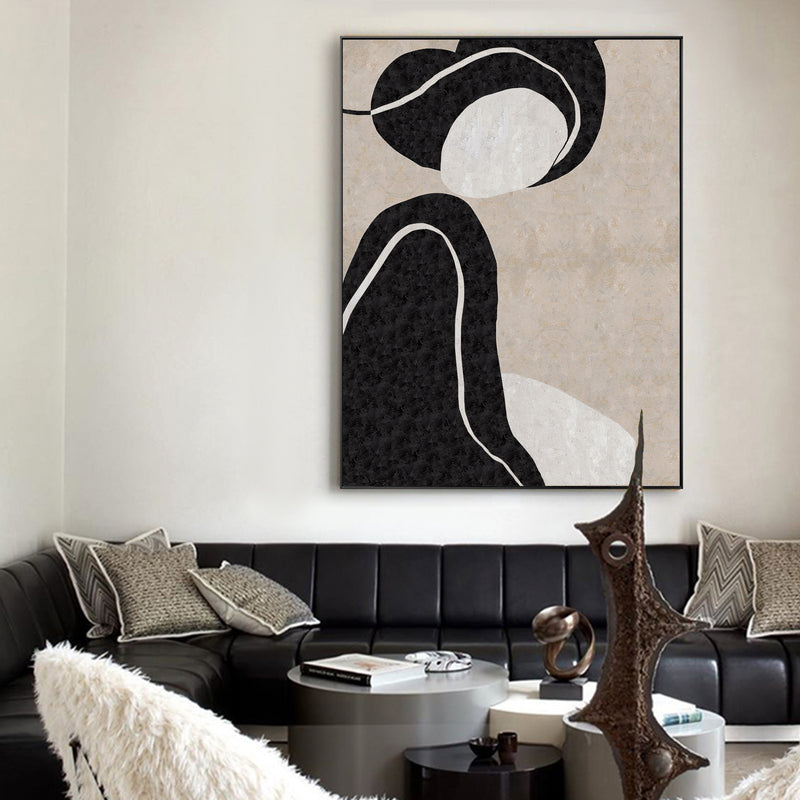 Minimalist Portrait Minimal Art Painting Wall Art Paintings For Living Room