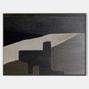 Black And Grey Wall Art Abstract Acrylic Art Canvas Painting For Living Room Painting Ideas On Home Decor
