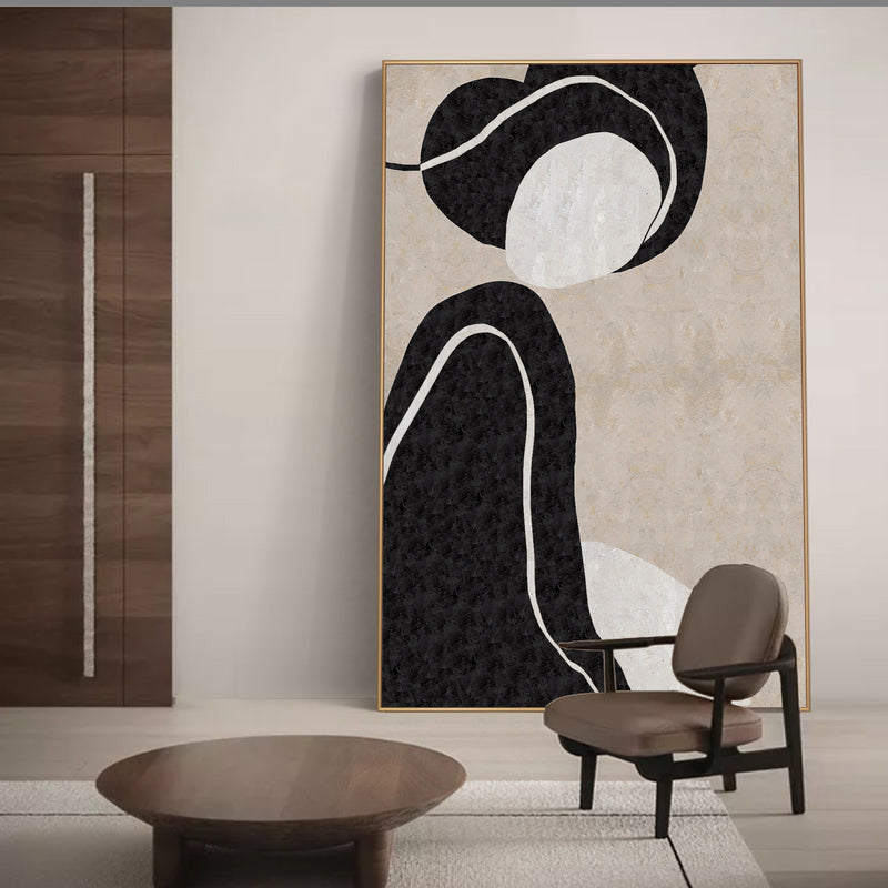 Minimalist Portrait Minimal Art Painting Wall Art Paintings For Living Room