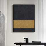 Gold Minimalist Painting Modern Abstract Minimalist Art Art For Room Decor