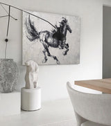 [PRODURunning Horses Canvas Wall Art Large Wild Horse Canvas Art Black Horse PaintingCT_TITLE]-[SHOP_NAME]