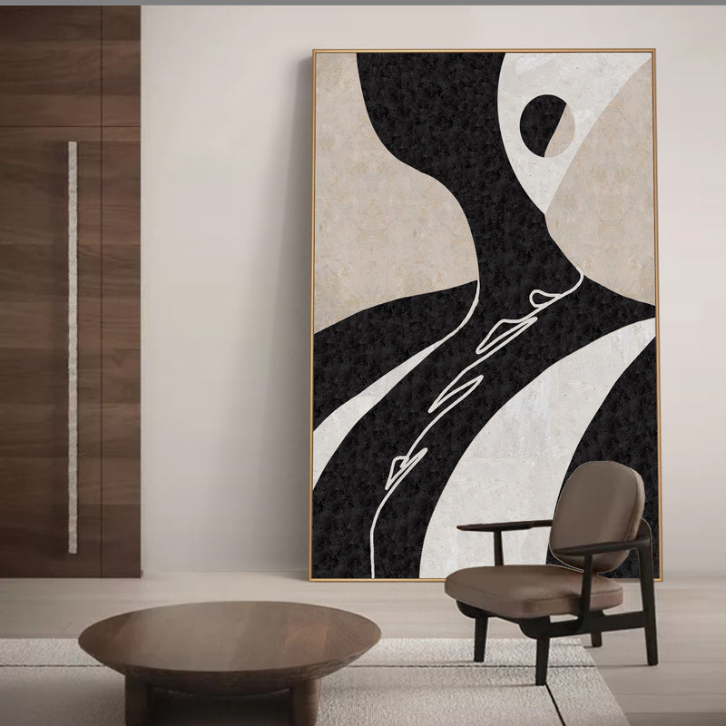 Extra Large Abstract Canvas Art Abstract Minimalist Painting Modern Minimal Wall Art