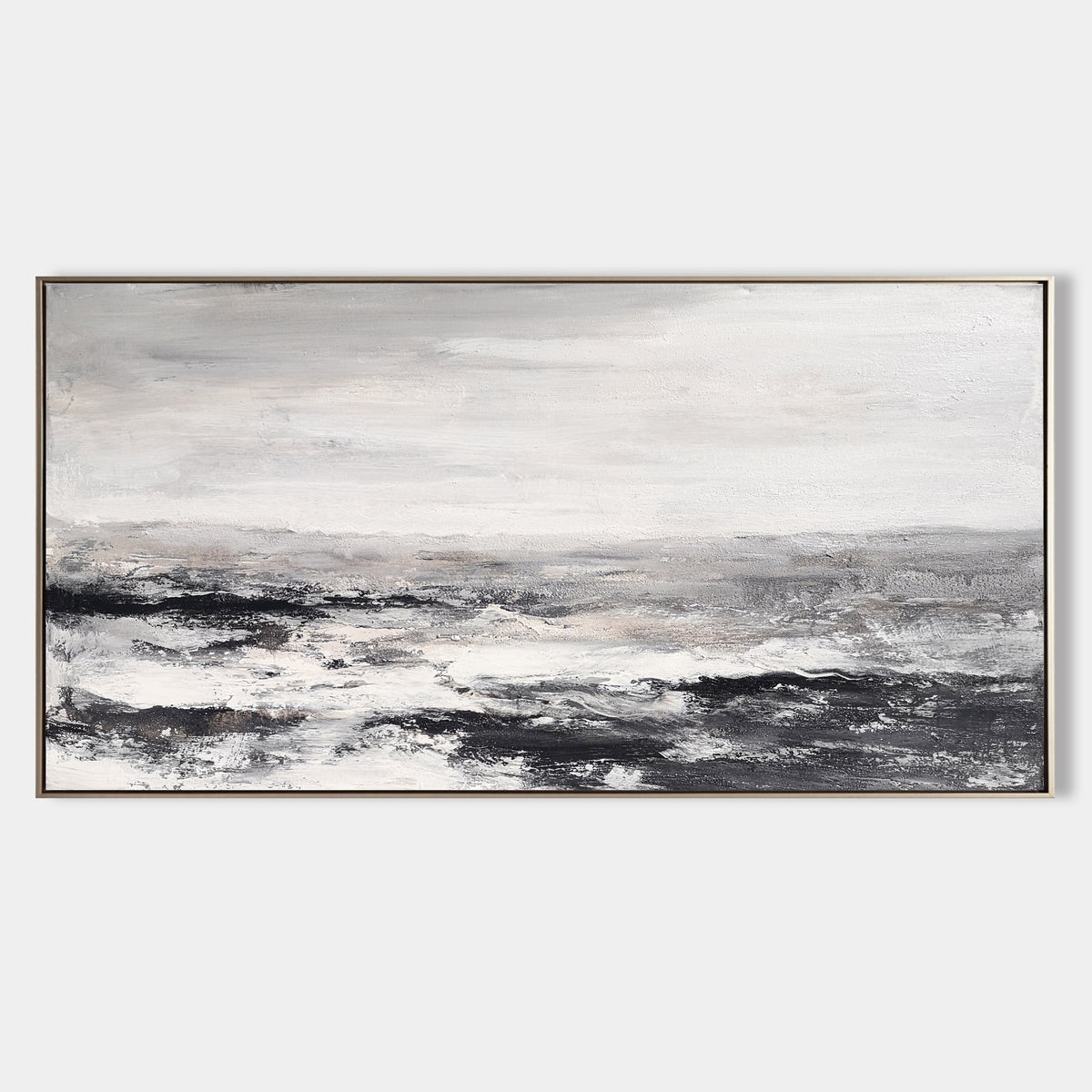 White Beach Painting #ABSP02