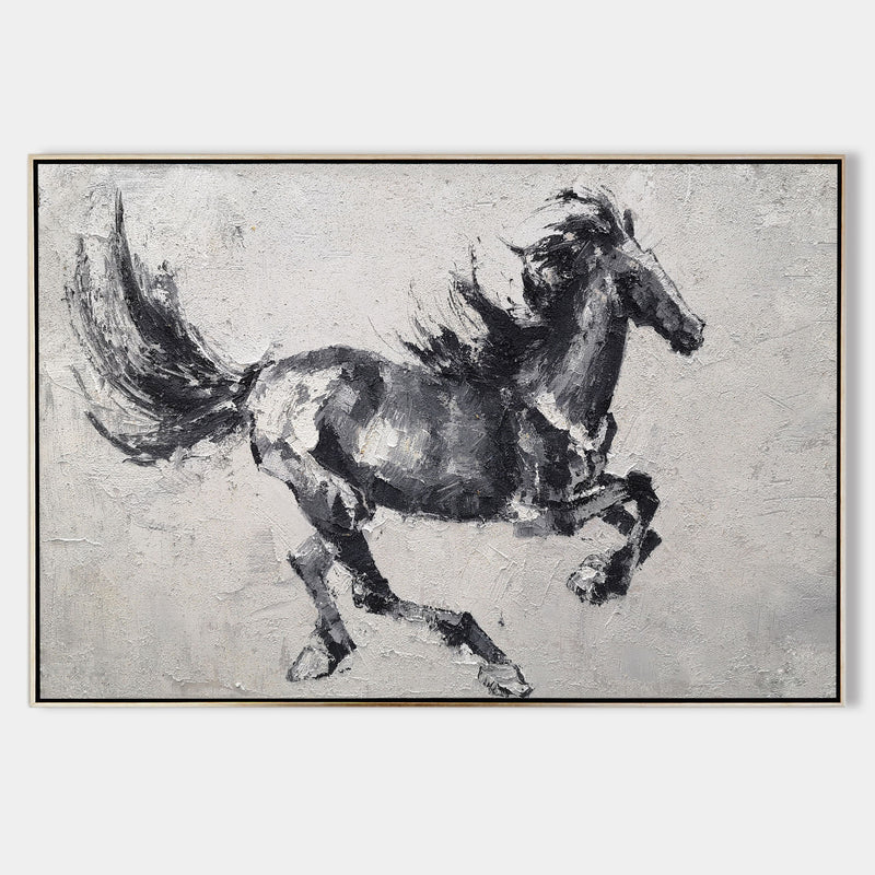 [PRODURunning Horses Canvas Wall Art Large Wild Horse Canvas Art Black Horse PaintingCT_TITLE]-[SHOP_NAME]