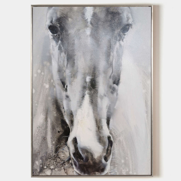 Paintings Of Horses Heads Modern Horse Art Black And White Horse Paintings For Sale