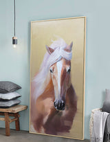 Large Horse Canvas Art Custom Horse Paintings Equine Art For Sale