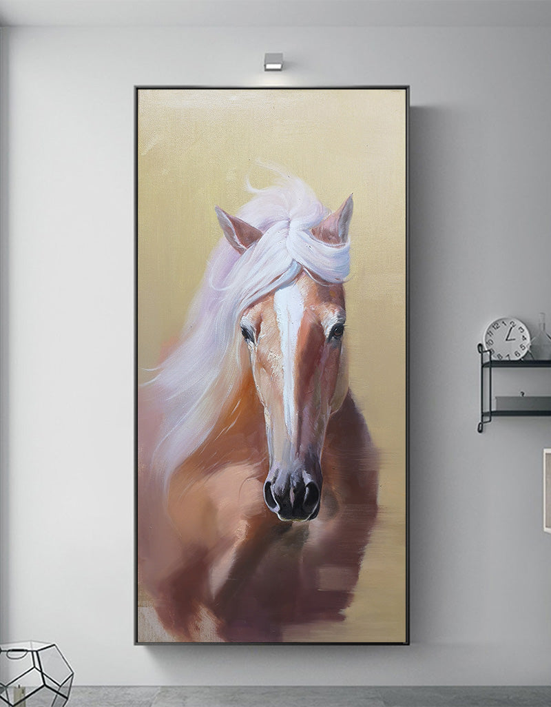 Large Horse Canvas Art Custom Horse Paintings Equine Art For Sale