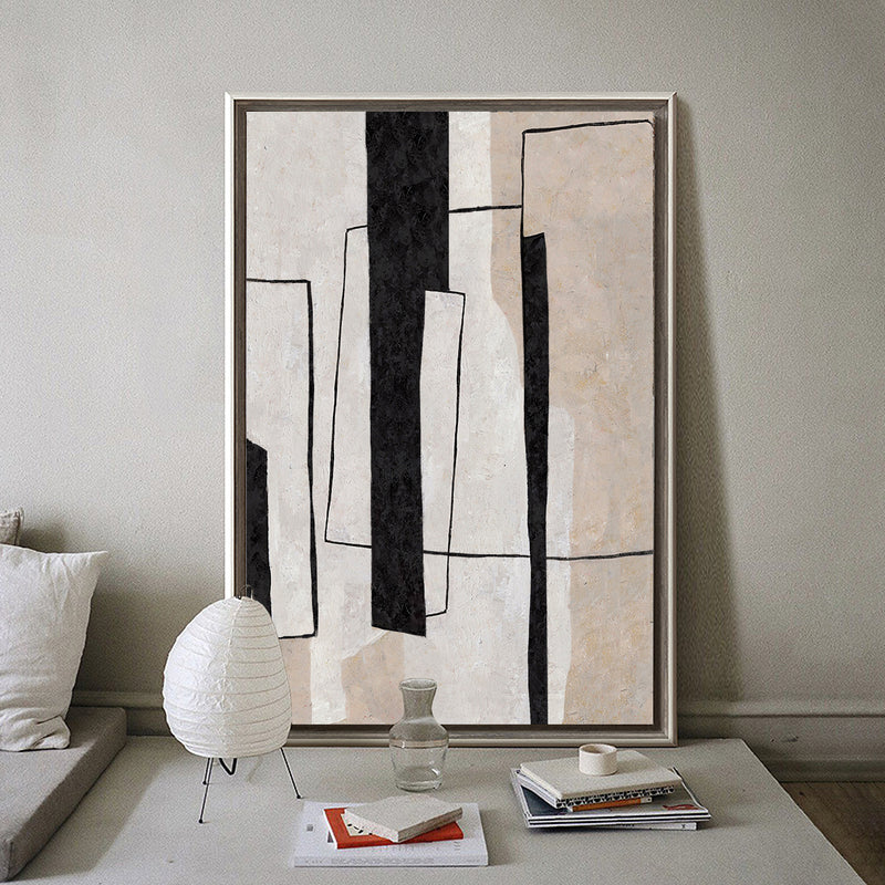 Large Abstract Canvas Paintings Minimalist Painting Oversized Wall Art 