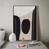 Modern Minimalist Art Oversized Abstract Canvas Art Office Paintings