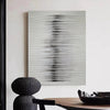 Large Minimalist Canvas Art Original Grey Abstract Painting
