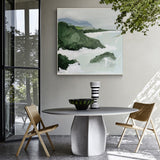 Landscape Abstract Oil Painting On Canvas Abstract Landscape Wall Art,Modern Wall Art,Square Large Canvas Oil Painting