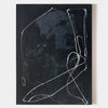 Black Textured Minimalist Art Rich Textured Wall Art Minimalist Painting Large Canvas Wall Art