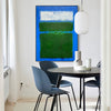 Blue And Green Minimalist Acrylic Painting On Canvas Extra Large Minimal Canvas Art Abstract Minimalist Modern Wall Art