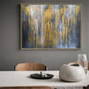 Extra Large Gray And Gold Wall Art Oversized Wall Art For Living Room