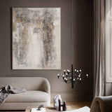 Large Beige And Gold Abstract Painting On Canvas Contemporary Abstract Painting Extra Large Modern Abstract Art Big Painting For Living Room