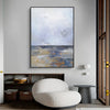 Blue Wave Oil Painting On Canvas Large Abstract Ocean Wall Art Ocean Wave Painting Acrylic Textured Art Blue And Gold Abstract Painting