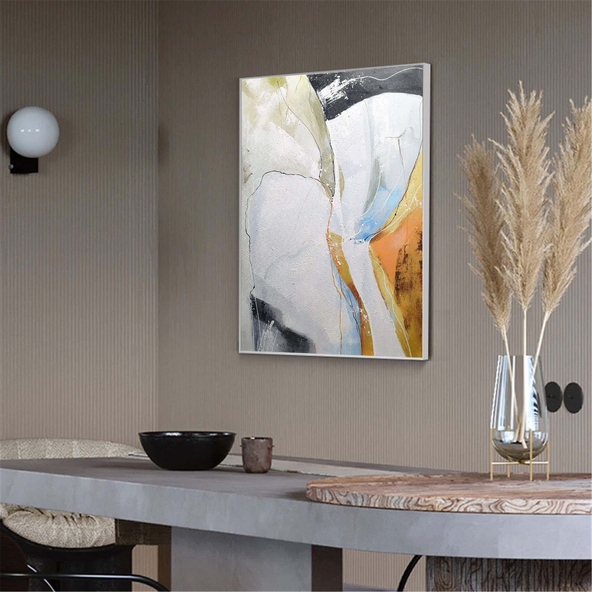 Huge Abstract Wall Art For Living Room Canvas Art For Sale