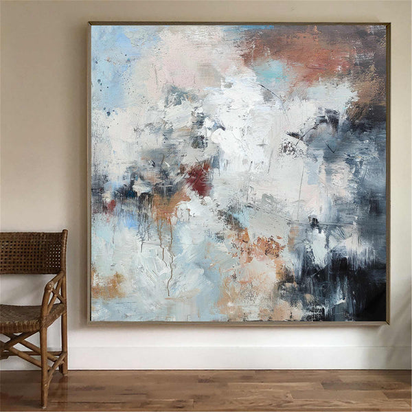 Extra Large Cheap Canvas Wall Art Square Oversize Modern Wall Decor