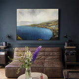 Modern Landscape Acrylic Paintings Large Abstract Landscape Art Canvas Wall Art For Livingroom