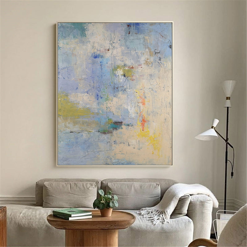 Extra Large Acrylic Abstract Painting On Canvas Contemporary Abstract Art