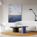 Abstract Ocean Art Acrylic Seascape Paintings Modern Coastal Artwork